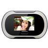 3.5 Inch TFT Screen Front Door Peephole Viewer Black View Angle 150