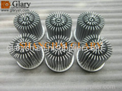 72mm Round Cold Forging AL1070 LED Light Heatsinks,Radiator,Cooler