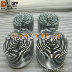 150mm Round Cold Forged LED Light Heatsinks,Radiator,Cooler