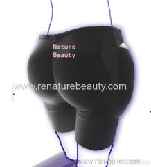 Sexy pushing up bottom pants with 4pcs Silicone padded buttock pants