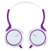 Sony Extra Bass Headphones MDR-XB400 Over the head Headphones Purple And White