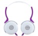 Sony Extra Bass Headphones MDR-XB400 Over the head Headphones Purple And White