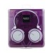 Sony Extra Bass Headphones MDR-XB400 Over the head Headphones Purple And White