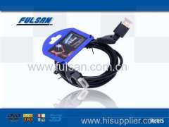 High speed dual molded hdmi cable 1.4v