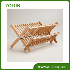 International Bamboo Expandable bamboo dish rack