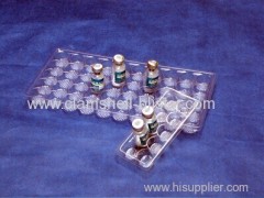 Plastic blister tray for medical packaging