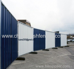 Free Standing Hoarding Type Fence Solid Hoarding Panel