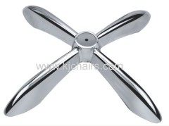 polishing outdoor aluminum alloy table base