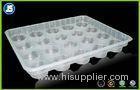 Pharmaceutical Blister Packaging Tray For Biscuit Macaroon , Soft Transparent PVC