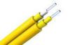 Data Communication Indoor Zip cord Fiber Optic Cable with PVC / LSZH Sheath