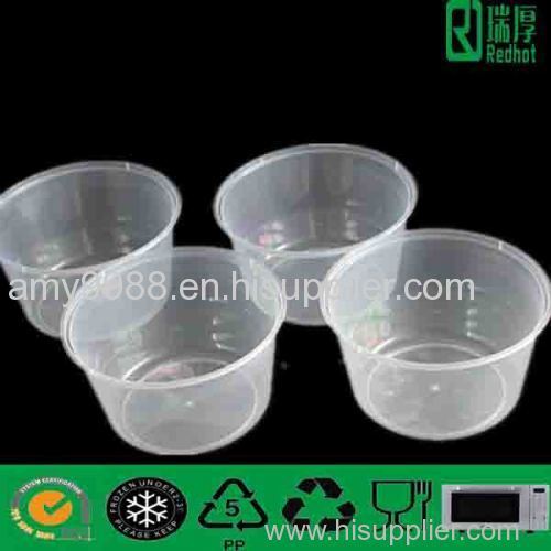 Disposable Microwave Plastic Food Container with Lid
