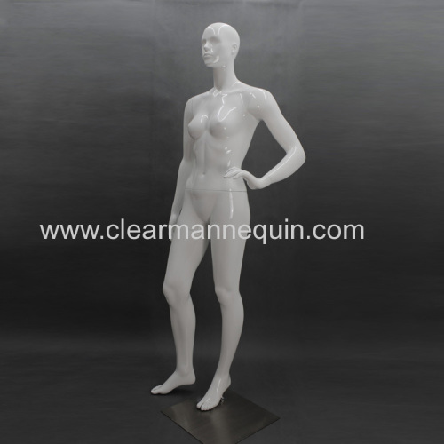 Female white manikin or mannequin
