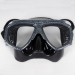 M23 snorkelling mask,carbon fiber transfer printing PC frame,black silicone diving