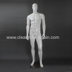 Smooth surface male manikins for fashion