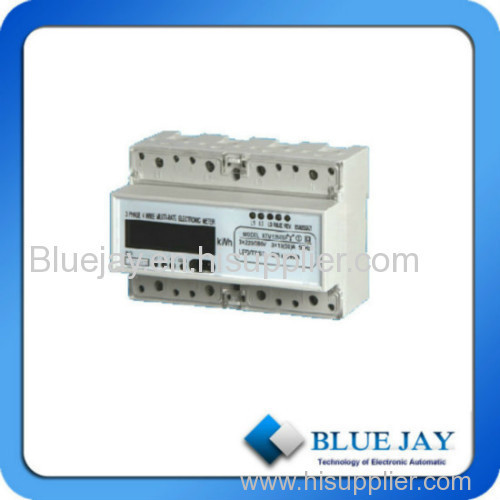 230V/400V LED Display AC Three Phase Energy Meter For DIN mounting