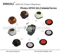 SINGCALL wireless call bell system