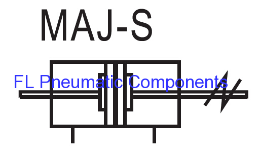 MAJ Type Stainless Steel Pneumatic Mini Cylinder