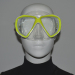 diving mask for female and teenager