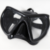 Wide view prefessional scuba diving gear free sea diving mask black