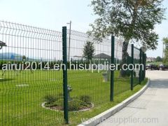 peach post wire mesh fence/easily installed mesh fence