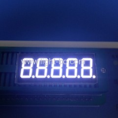 5 digit 0.36 inch common cathode super bright red 7 segment led display for Inverter