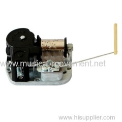 Wire rod Switch Wind up Music Box Mechanism