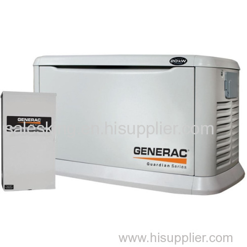 Generac Guardian 20kW Aluminum Standby Generator System (200A Service Disconnect + AC Shedding)