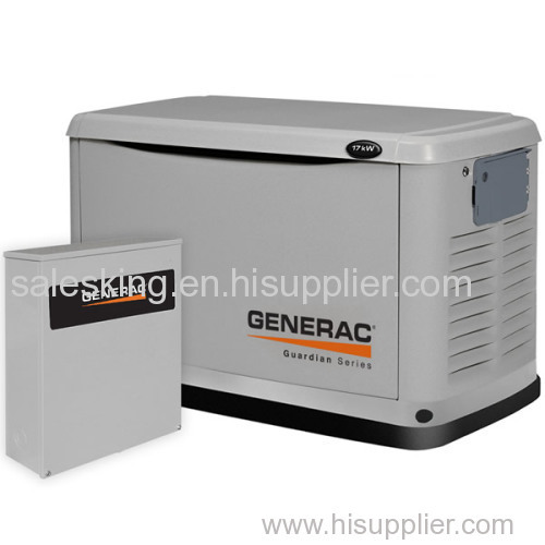 Generac Guardian 17kW Aluminum Standby Generator System (200A Service Disconnect + AC Shedding)