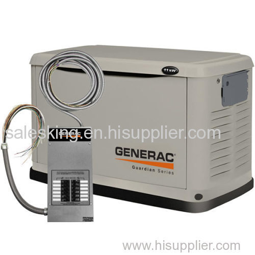 Generac Guardian 11kW Standby Generator System (50A 12-Circuit Automatic Switch)