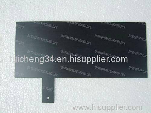 Iridium-Tantalum Oxide Titanium Anode Sheet for Electrowinning of Copper