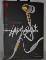 Monster Beats by Dr.Dre Heartbeats 2.0 by Lady Gaga High-Performance In-Ear Headphones