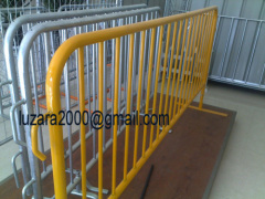 Commercial painting crowd control barriers