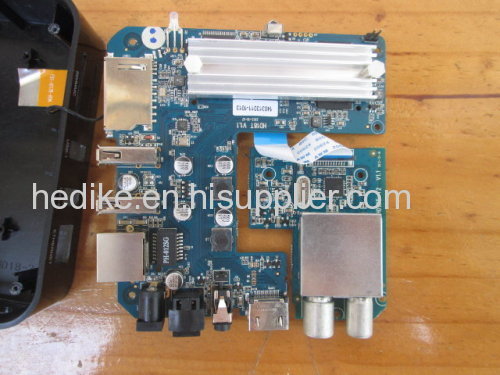 IEC connector with frame cover foe set top box