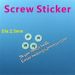 small screw sticker for mobile phone repair warranty label