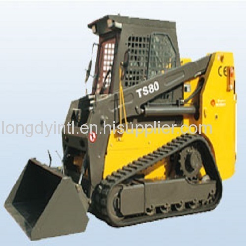 TS80 OEM & Customized Compact Skid Steer Rubber Track Loader