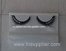 Waterproof Natural Crystal False Eyelashes Reusable , Carnival False Eyelashes