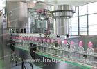 Soft Drink Bottled Rinser Filler Capper 3 in 1 Machinery , Glass Bottle Juice Filling Machine