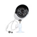 800TVL 1/3" CMOS CCTV Security 24PCS 3.6mm Leds Weatherproof Surveillance IR Camera