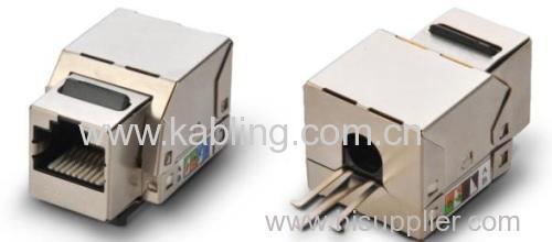 Cat5e FTP Fully Shield For RJ45 8P8C Keystone Jack