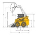 JC70 OEM & Customized Compact Skid Steer Wheel Loader