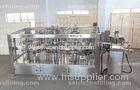 Rotary Orange Juice Hot Filling Machine , Fresh Juice Bottle Filling Line 40/24/40/10