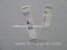 Reusable BOPP Header Bags Permanent Adhesive Square Bottom