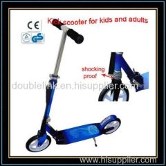 T style Shock proof big wheel kick scooter