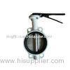 Industrial White Coating Wafer High Performance Butterfly Valve with PN0.6 to PN1.6MPa