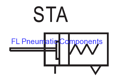 STA Single Acting Type Compact Cylinder