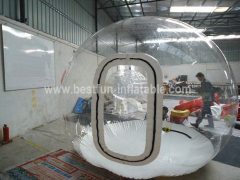 Outdoor inflatable camping bubble tent