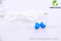 mp3 mp4 in ear earphones five color optional