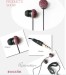 Beautiful mp3 earphones in ear stereo earphones