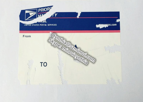 Custom Self-destructive anti-counterfeit Tamper Proof Postal Sticker