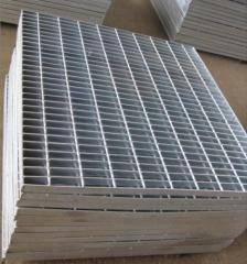 Hot-dipped galvanized steel floor grating